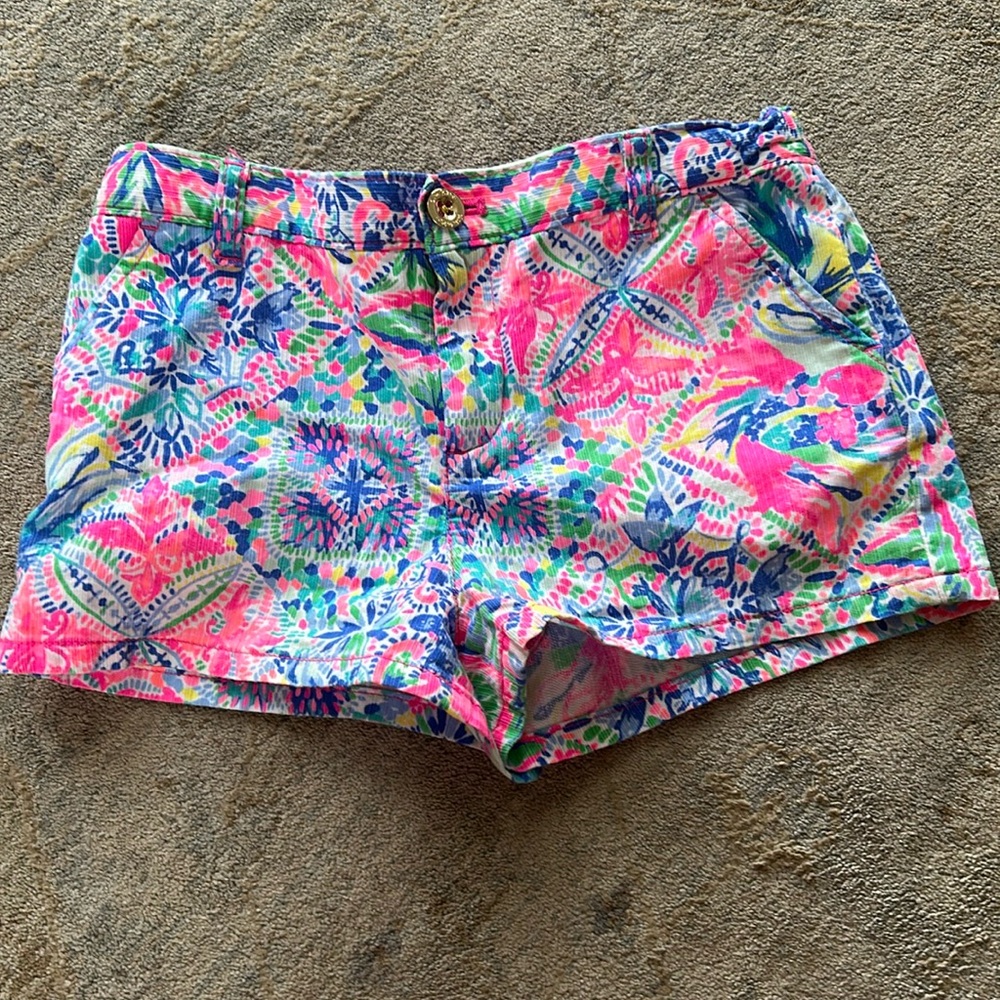 Lilly Pulitzer shorts girls size 8